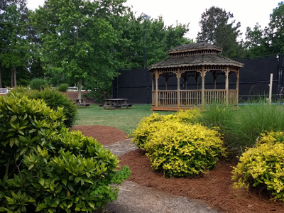 CC Pavilion in the Spring